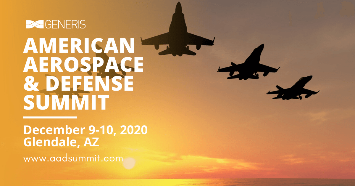 Registration Confirmation American Aerospace & Defense Summit